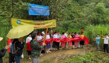 Hà Giang: Ban Trị Sự Phật giáo huyện Bình Chánh chung tay sẻ chia, hỗ trợ đồng bào vùng cao khắc phục hậu quả sau bão Yagi số 3 tại tỉnh Tuyên Quang, Hà Giang.